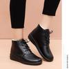 New Ladies Plus Velvet Thermal Booties Non-slip Waterproof Soft Sole Casual Shoes