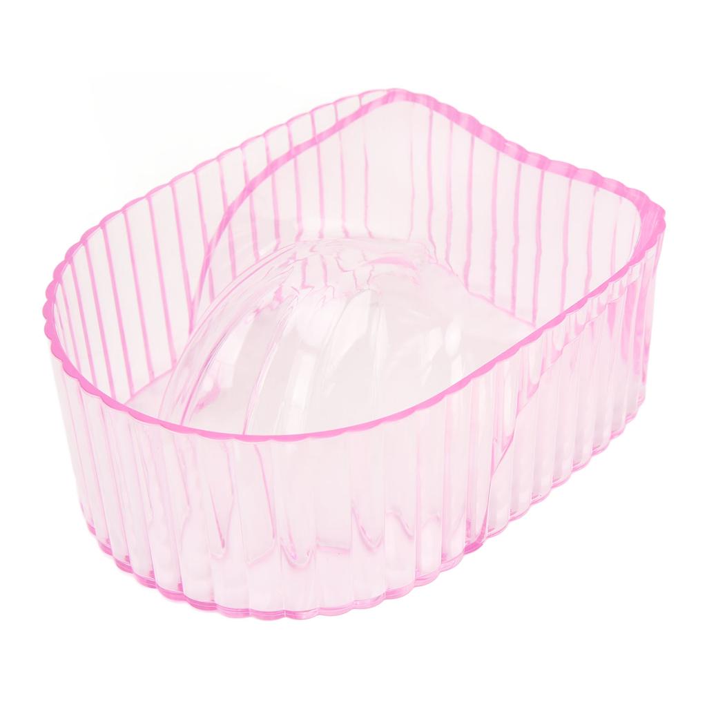Hand Soaking Bowl Acrylic Soften Dead Skin Clean Nail Manicure Wash Soaker Tray for Beauty Salon