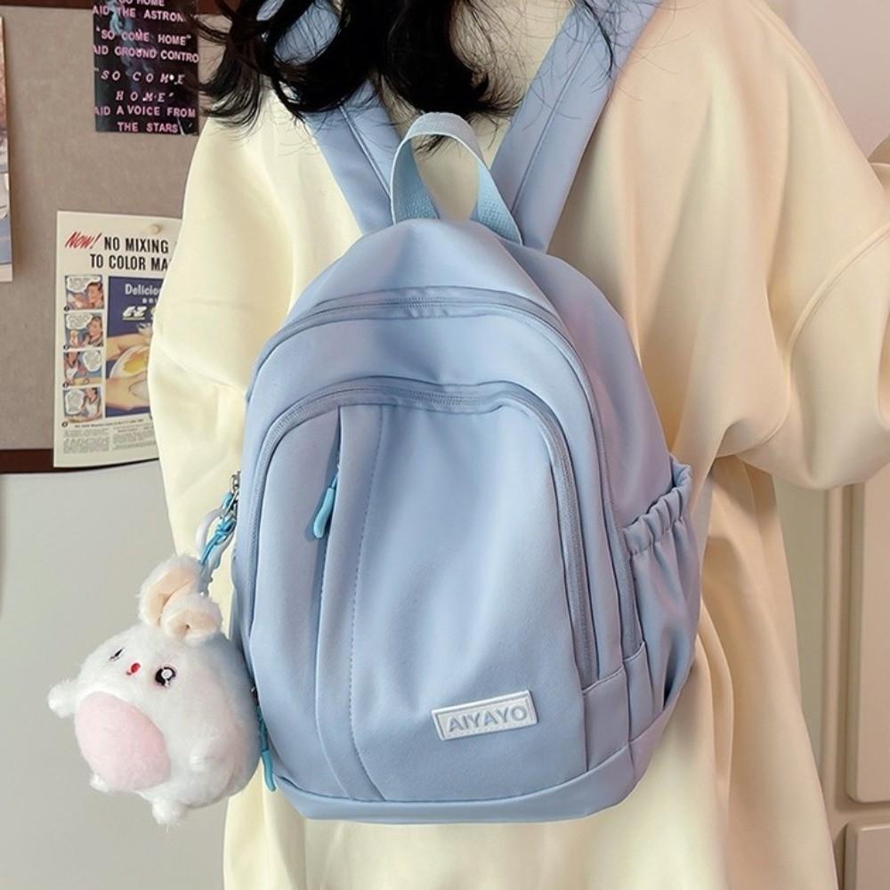 Large Capacity Girls Backpacks Multi Pockets Teenage Shoulder Bags Students School Bags  Girl