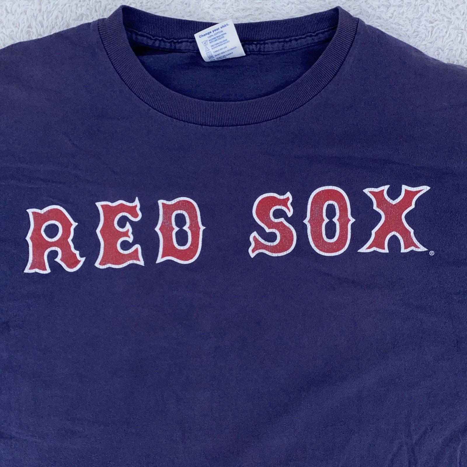

Винтажная футболка Boston Red Sox Мужская XL MLB Бейсбол Мэнни Рамирес 24 2001 2XL