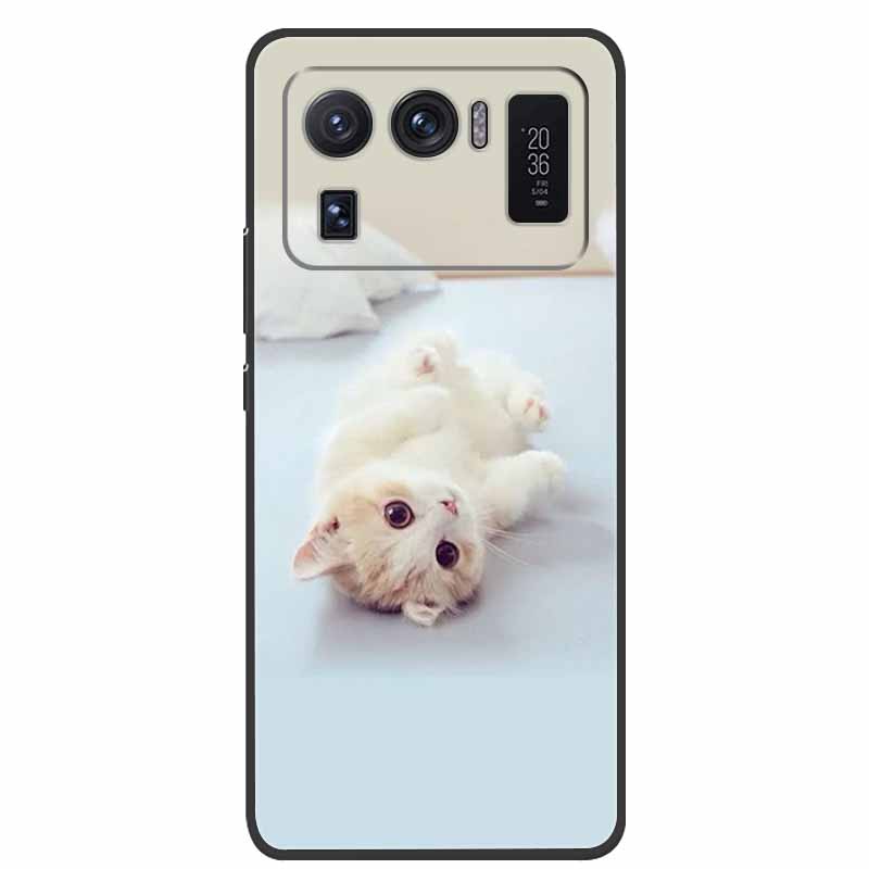 For Xiaomi Mi 11 Ultra Case 6.81 Shockproof Soft silicone TPU Back Cover Cases For Xiaomi11 Ultra Phone fundas Mi11 Ultra Cute