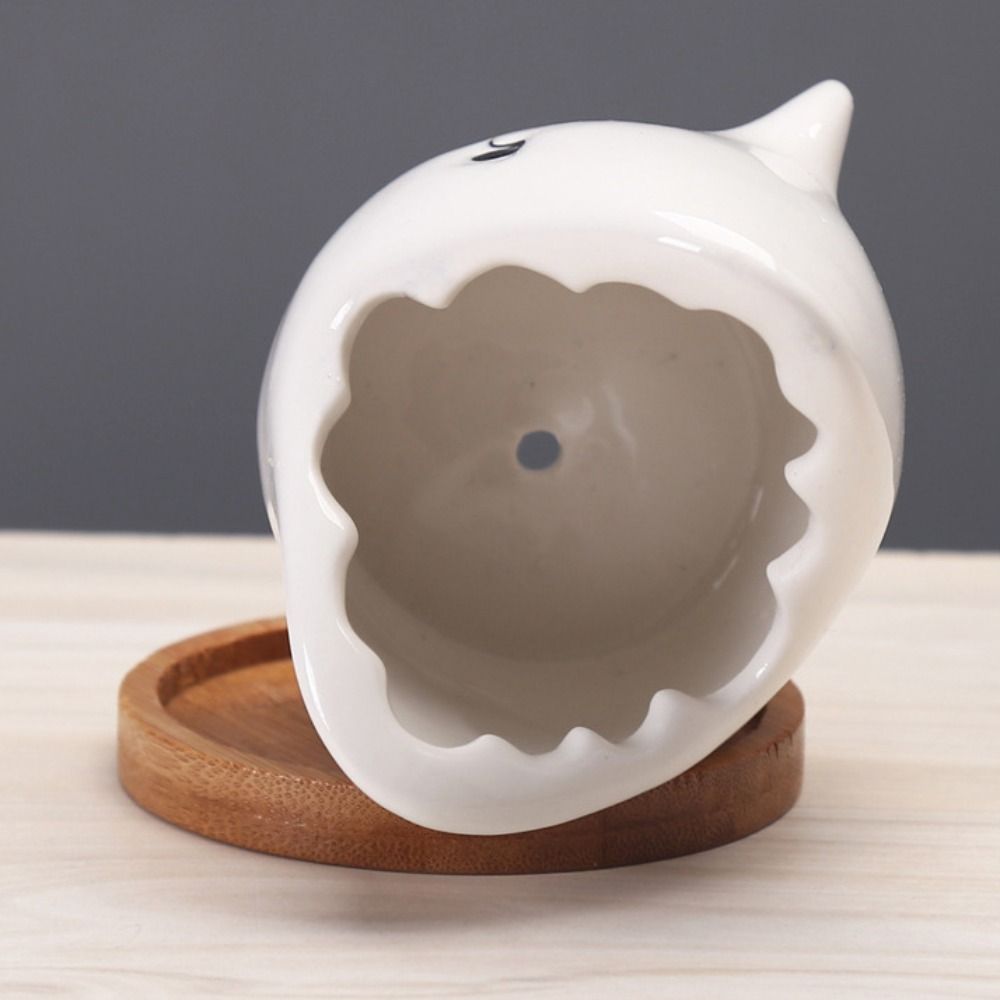 Cartoon Flower Pot Creative Hydroponic Flower Holder Desktop Ornament Plant Pot  Home