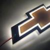 17x5.5cm Samochodowa tylna klapa bagażnika LED Odznaka Światło Naklejka dla Chevrolet Cruze Silverado Captive Traverse Spark Malibu Orlando Equinox