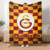 Name Custom Galatasaray Print Flannel Blanket High Quality Warm Comfortable Cover for All Seasons Perfect for Gifts Home Decor