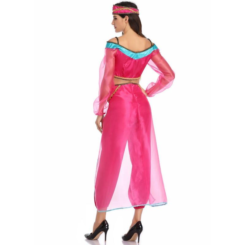 M-XL new model, Halloween search banner magic lamp jasmine princess costume, adult cosplay stage costume