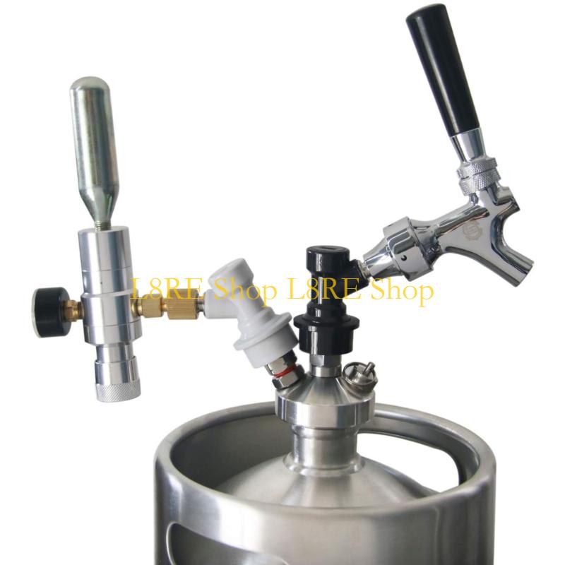 L8RE Small CO2 Regulator 0-150PSI Safe Brewing Accessory Kitchen Appliance Part
