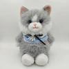 Lifelike Stuffed Animal Bag Fur Material Ragdoll Cat School Bag New Plush Backpack  Birthday Gift