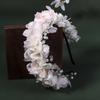 New Super Fairy Hairpin Flower Hair Accessories Fabric Flower Headband Holiday Party Headdress Wedding Dress Photo Shoot Bridal Headband