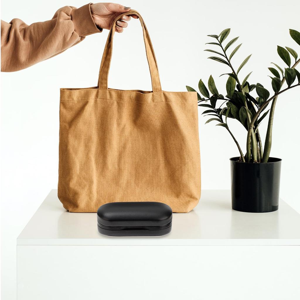 Leather Pouch Hard Shell Double Case for Metallic Hard Soft Leather [LIFKOME] 2-Pack Case, Sunglasses, Case, Overglasses, Sunglasses,