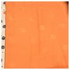 Auth DIOR Emblem Logo Scarf Large Dot Orange Di1512cc Used