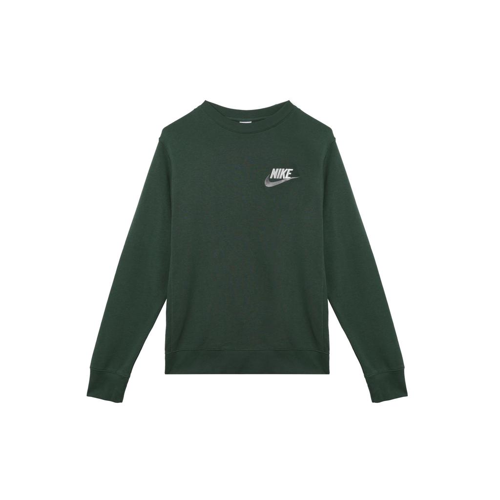 Nike Sweatshirts Unisex Green Crew Neck Moderate Other FB7685-323
