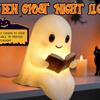 Luminous Statue Ghost Reading Lamp Cute Ghost Design Ghost Night Light Desk Light  Study Room