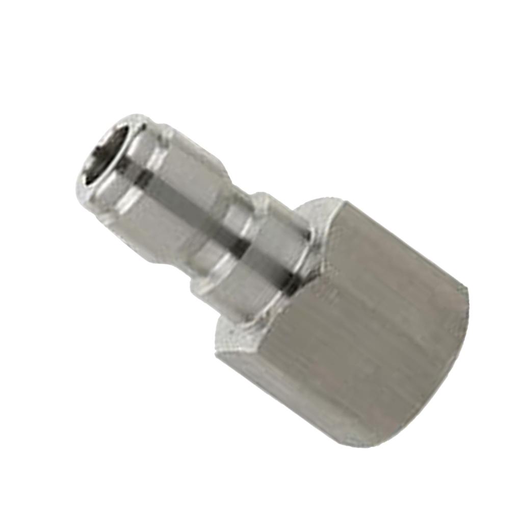 2 Pieces Pressure Washer Quick Connector Easy Connect Fitting Equipment B+D
