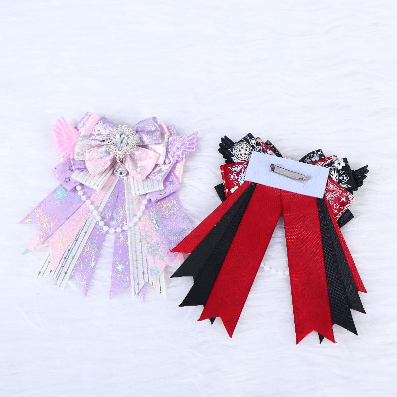 Exquisite Angel Wings Lolita Bow Accessory Portable Handheld Concert Light for Themed Party Outfits