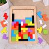 Tetris Block Puzzle Toy for Kids Aged 3-6 - Fun Birthday Party Favors & Rewards