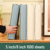 Large Capacity Family Photo Album, 5x6 Inch, Holds 1000 Photos, Insert Type, Ideal for Couples & Commemorative Events