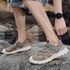 Fashion Outdoor Travel Running Casual Shoes Summer Men's Mesh Sports Shoes Fashion Mountaineering Breathable Lightweight Anti Slip Shoes