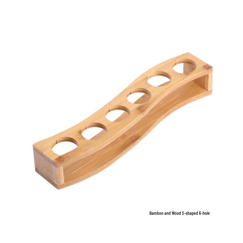 

Bullet Shot Glass Set with Bamboo Holder
