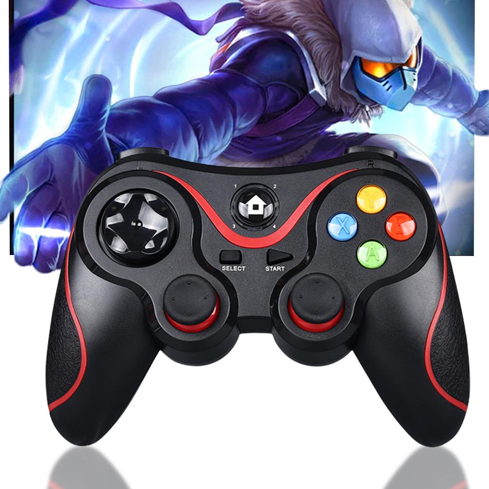 V8 2.4G Wireless Game Controller Wireless Joystick Gamepad Dual Vibration Gaming Controller for Android/iOS/PC/Switch/PS3/Phone