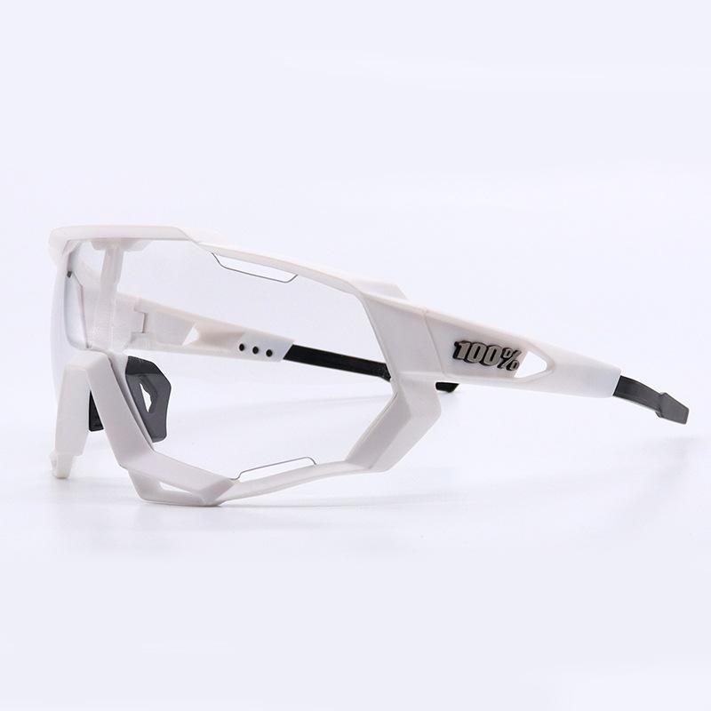 Day and Night Dual-use Color-changing Cycling Glasses, Outdoor Tour De France Mountain Bike Sunglasses, Windproof Glasses for Running and Myopia