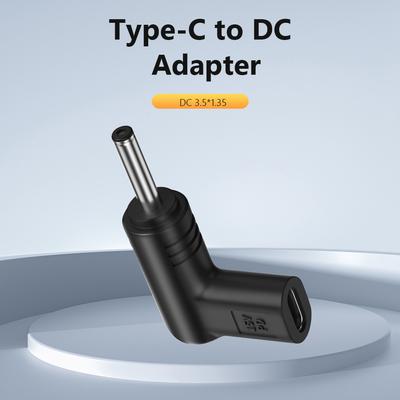 15V Converter Adapter PVC Type C To DC Jack Plug Charging Adapter Multifunctional PD Type-C Female To DC Male Adapter for Tablet