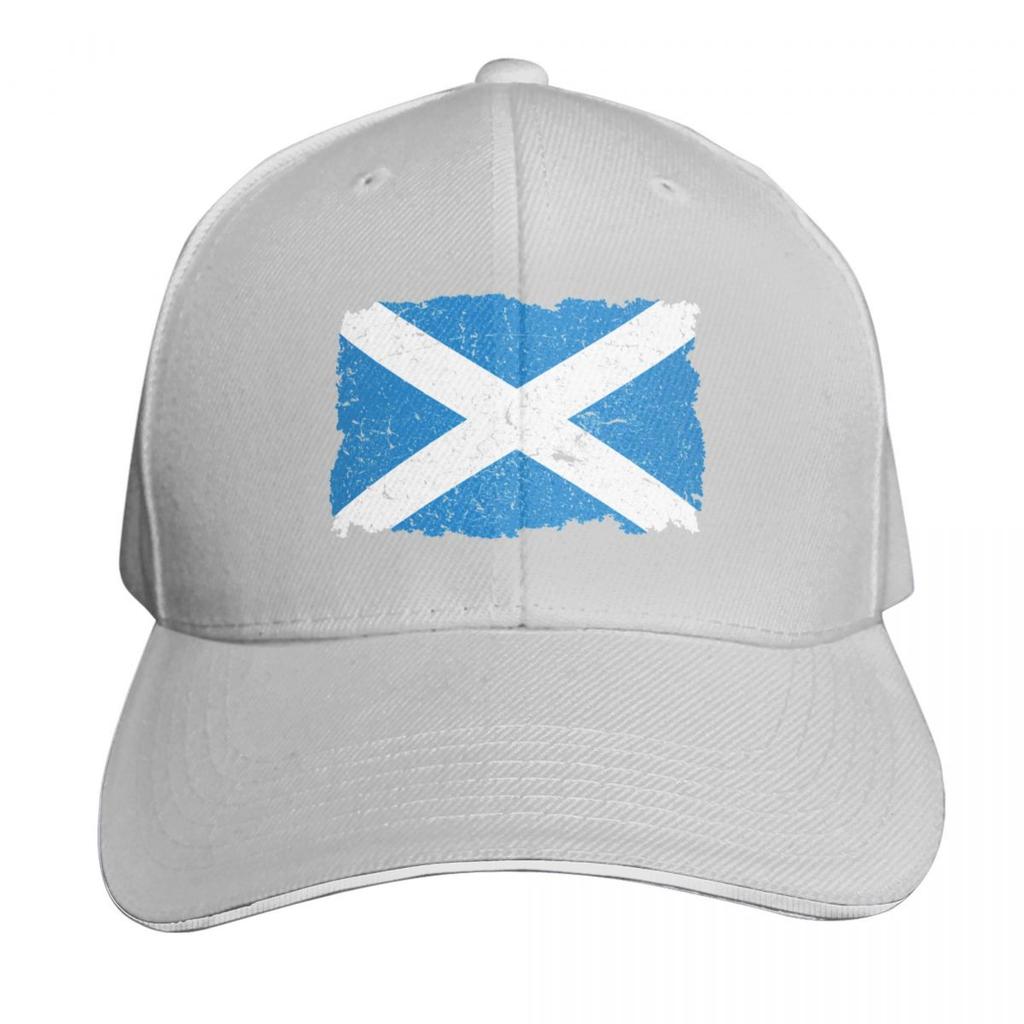 Vintage Scotland Flag Retro Scottish Flag Baseball Cap Unisex Hat Thermal Visor Golf Hat Unisex Sunhat Womens Hats Unisexs