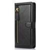 For iPhone 15 Phone Case Wallet Zipper Pocket Shockproof PU Leather Shell Flip Stand Phone Cover