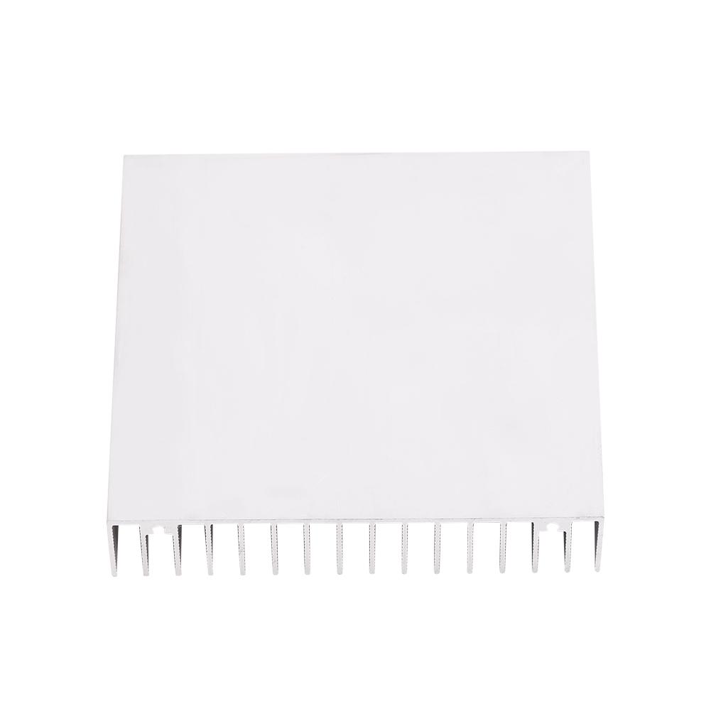 Aluminum heatsink, good thermal conductivity and cooling fins of the heatsink 100 x 100 x 18 mm, reduce the of hardware failure in computers, pow