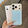ins autumn and winter polka dot air cushion shell is suitable for Apple 17Promax mobile phone case IP16/15 anti-drop 14 new 13 sets