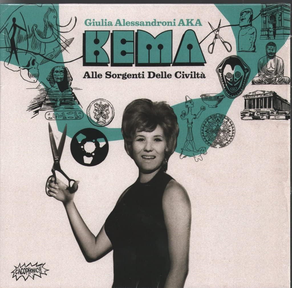

10inch Record KEMA (4) - Alle Sorgenti Delle Civiltà 19CACK Cacophonic 2016 UK Folk