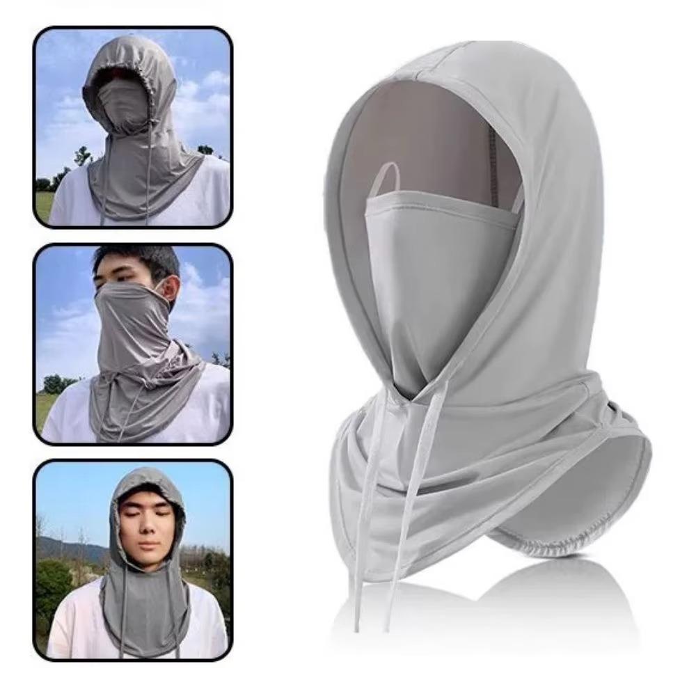 Sunproof Full Head Mask Sun/UV Protection Face Cover Unisex Neck Wrap Cover Scarf  Men Women