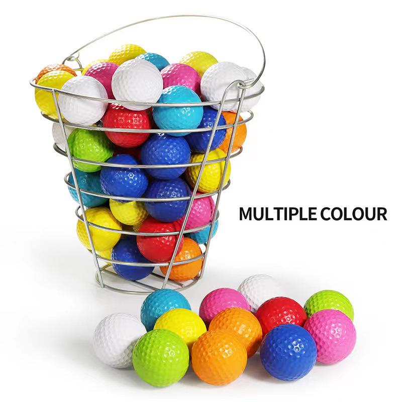 Multicolor PU Foam Golf Practice Ball - Indoor Beginner Training
