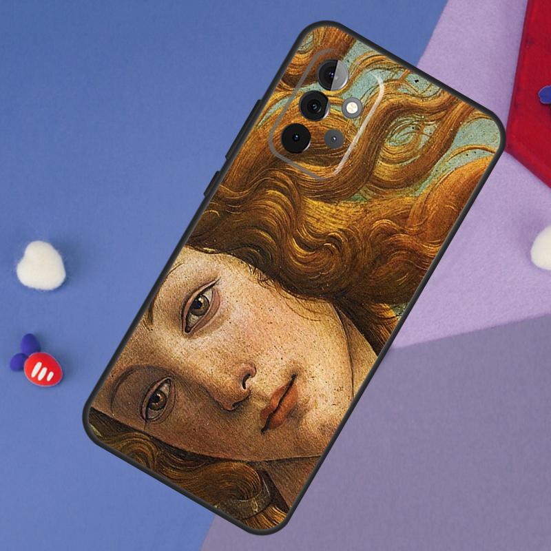Art Painting Birth Of Venus Case For Samsung Galaxy A52 A53 A33 A13 A34 A54 A14 A35 A55 A15 A56 A36 A26 A16 A06 A22 A32