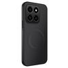 For Honor X7d 4G/Honor 400 Smart Case Compatible with MagSafe WANLONFENG TQ Series Carbon Fiber Texture PC TPU Phone Cover