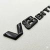 3D V8 BITURBO Emblem Fender Badge Car Sticker For Mercedes Benz AMG G63 C63 E63 S63 Auto Side Decal Styling Accessories