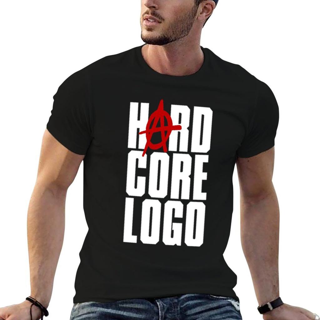 Hard Core Logo T-Shirt T Shirts for Man Cotton Soft T Shirts with Prints T Shirts for Man Graph