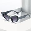 New Cat Eye Sunglasses, Personalized Ins Animal Horse Elements Hip Hop Funny Fashion Gift Sunglasses