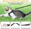 Escape Proof Cat Harness & Leash (≤13 lbs)Adjustable Reflective Soft Mesh Vest for Easy Safe Walks with Leash Included,summerwins
