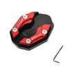 RDHKJ V-Strom 250 V-STROM 250 DL250 V-STROM250SX Motorcycle Side Stand Kickstand Plate Pad End