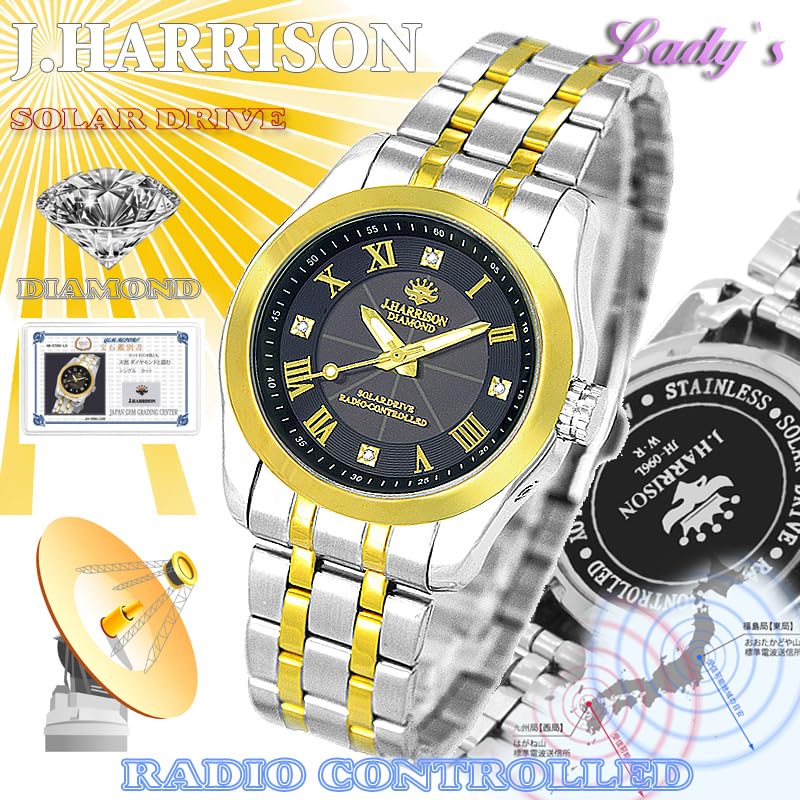 John Harrison Silver Watch JH-096LGB Women's