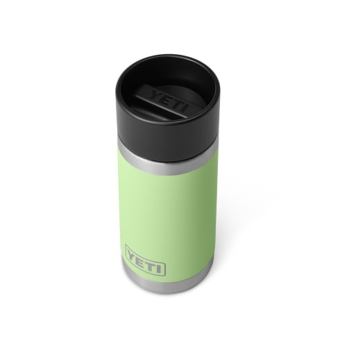 YETI Rambler 12oz Stainless Steel Vacuum Insulated Bottle with Hot Shot Cap, Key Lime