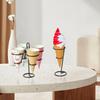 1PC Display Rack Convenience Store Ice Cream Rack DIY Ice Cream Stand Creative Holder Desktop Black Shop Sundries Accessories