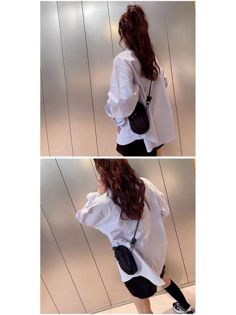 Women's Versatile Mini Crossbody Bag - Fashionable Oxford Cloth Phone and Coin Purse