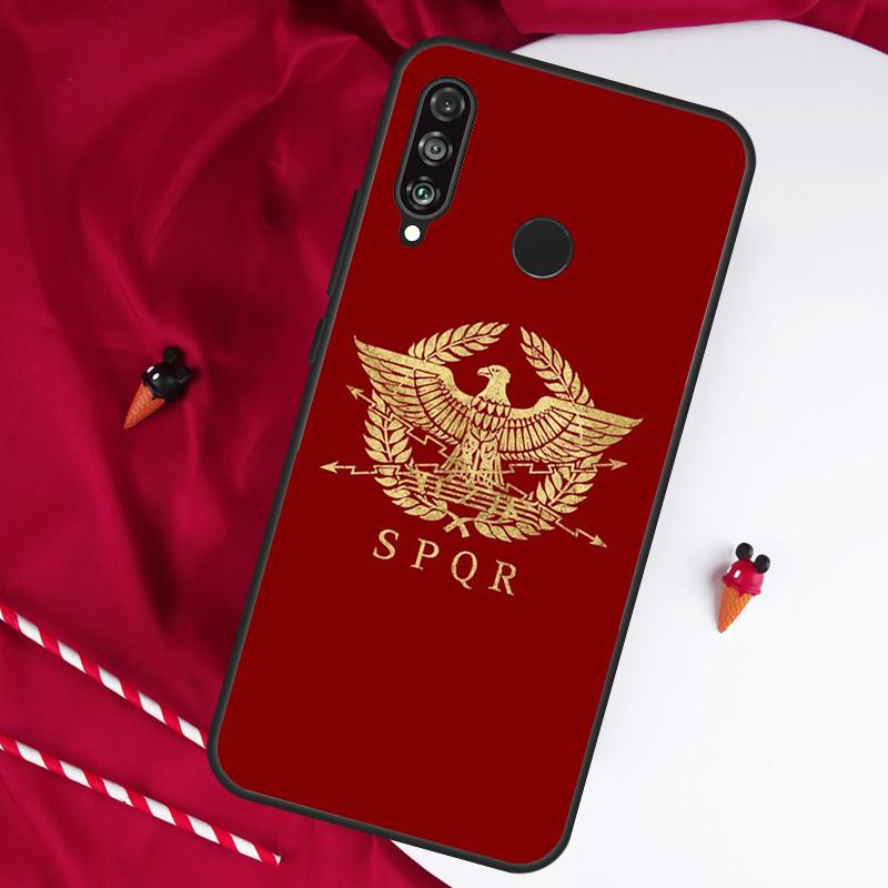 SPQR Roman Imperial Legion For Huawei Nova 5T 12s 12i 11i Y90 Y70 Y60 Y61 Y91 Y72 9 10 SE P20 P40 Lite P60 P30 Pro Case
