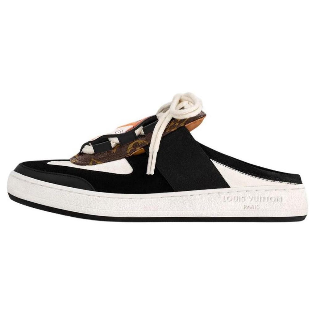 Louis Vuitton Lous No Special Function Closed Toe Slippers Women's Black 1AD5G9