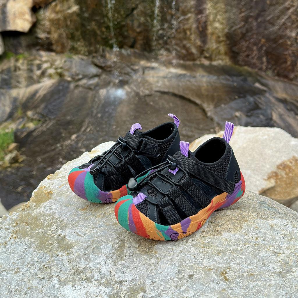 XSHX "Traceway Sandals" Mountain Functional Baotou Steady Heel Boys and Girls Summer Breathable Ice Feel Outdoor