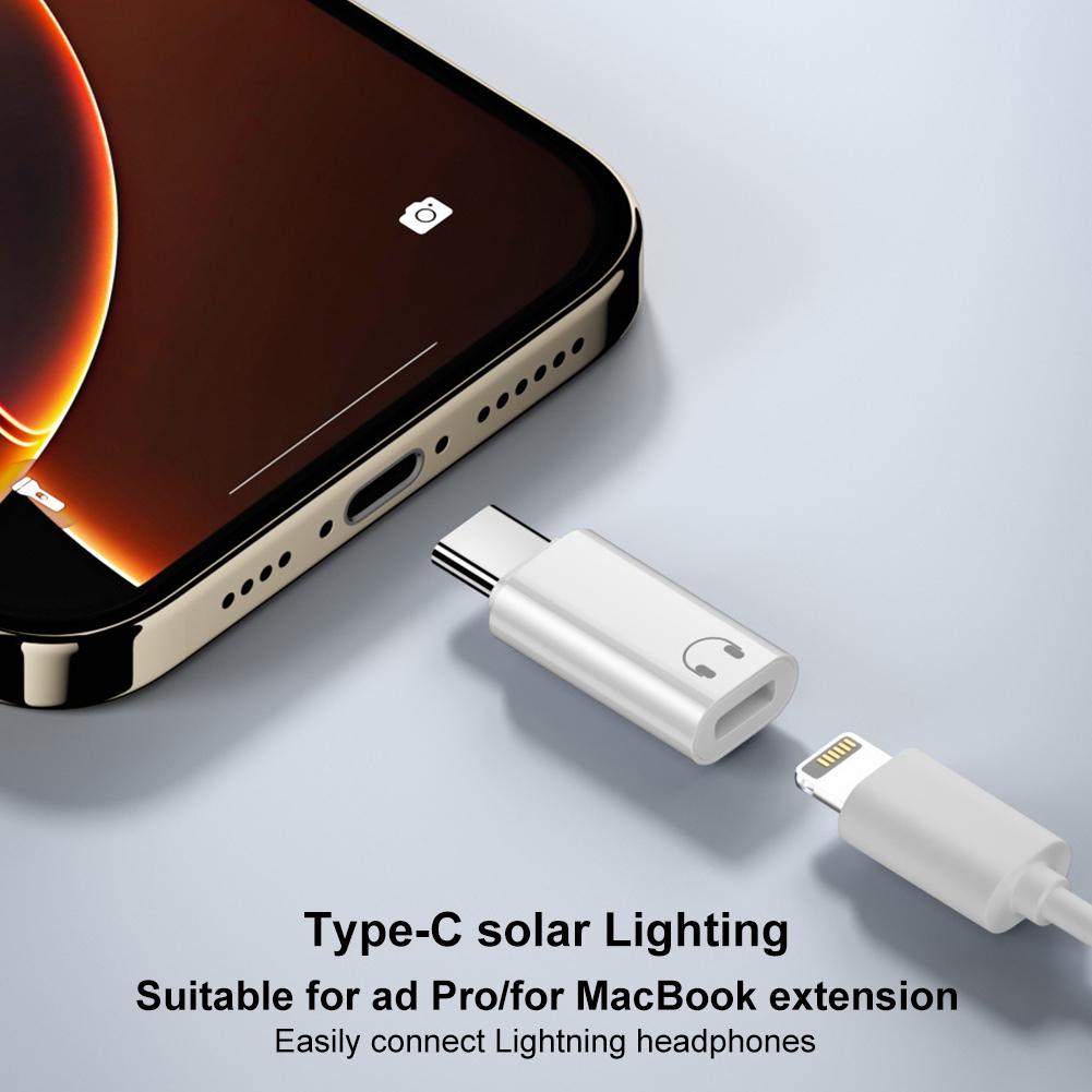 For IOS Female To Type C Male Adapter Type-C To IOS Connector USB Type-C Adapter Converter for iPhone 15/16 Accessories