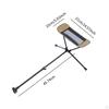 Adjustable Foot Rest for Folding Camping Chair 17.7-29inch Accessory Beach Chairs Lightweight