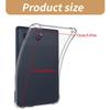 Clear TPU Case for Libra Colour Case 7inch Shockproof Soft Silicone Flexible Back Cover Transparent Back Cover