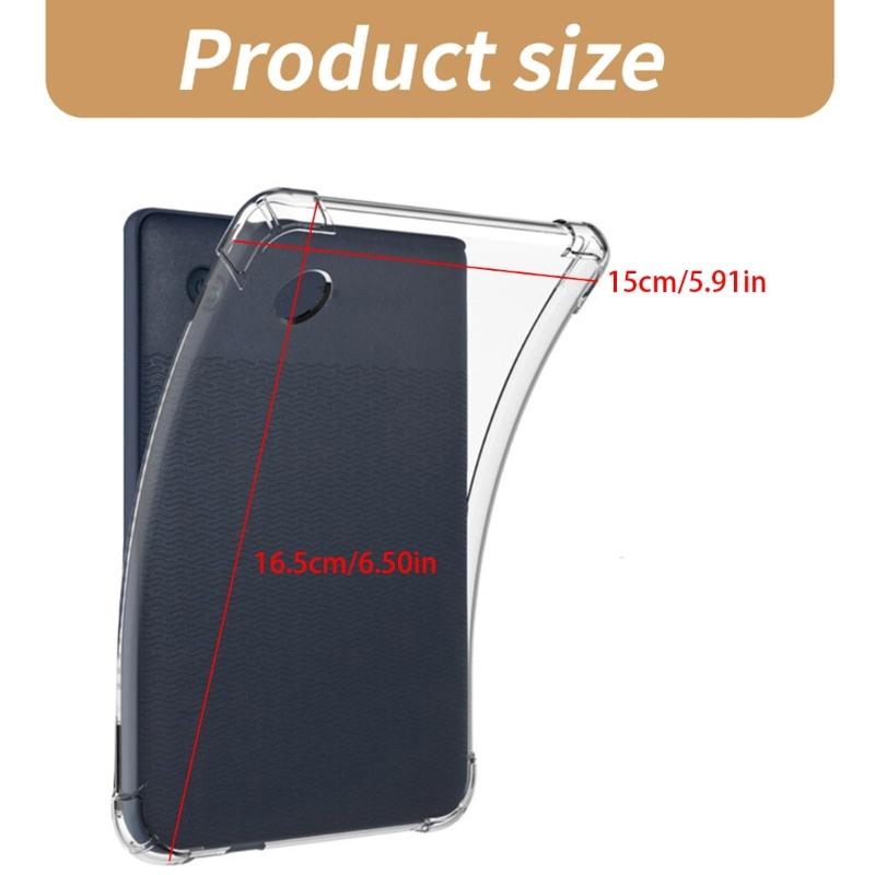 Clear TPU Case for Libra Colour Case 7inch Shockproof Soft Silicone Flexible Back Cover Transparent Back Cover